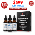 3x Surge Calm Pack + Free SURGE Performance Anxiety Elimination Audio Series