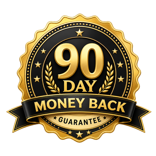 90-Day Money Back Guarantee